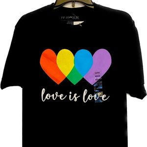 Men's Love is Love Short Sleeve Crew T-shirt Medium